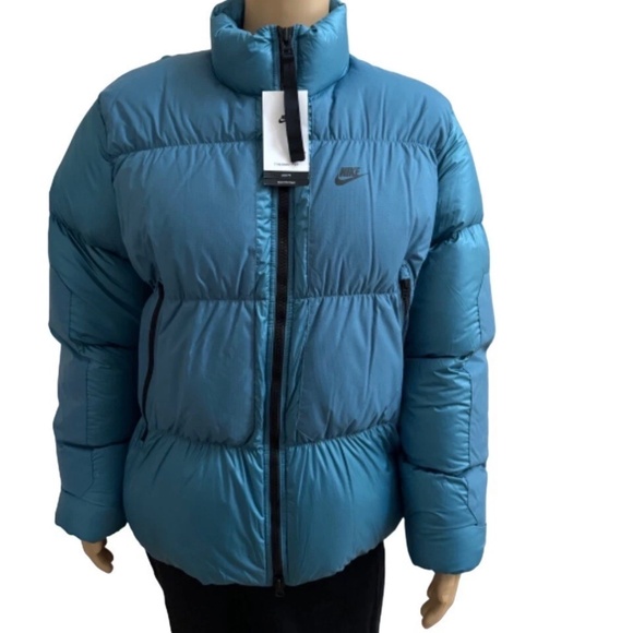 Nike Sportswear Therma-Fit Repel Loose Fit Down Fill Jacket Rift Blue Men XL - Picture 1 of 10